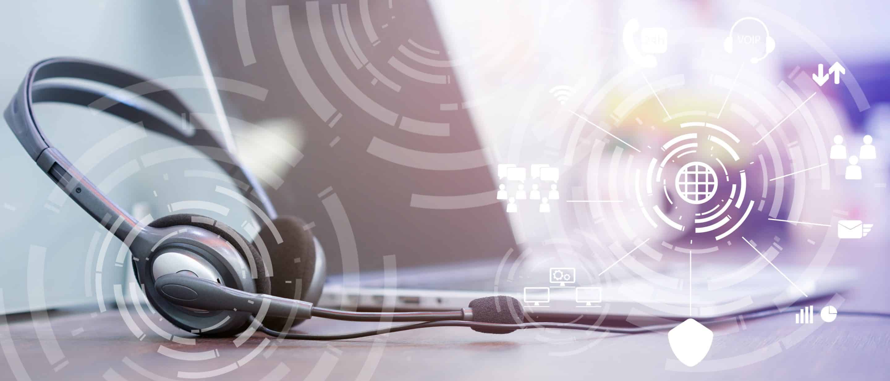 close up soft focus on headset with telephone devices at office The Power of Speed to Lead | Balboa Digital