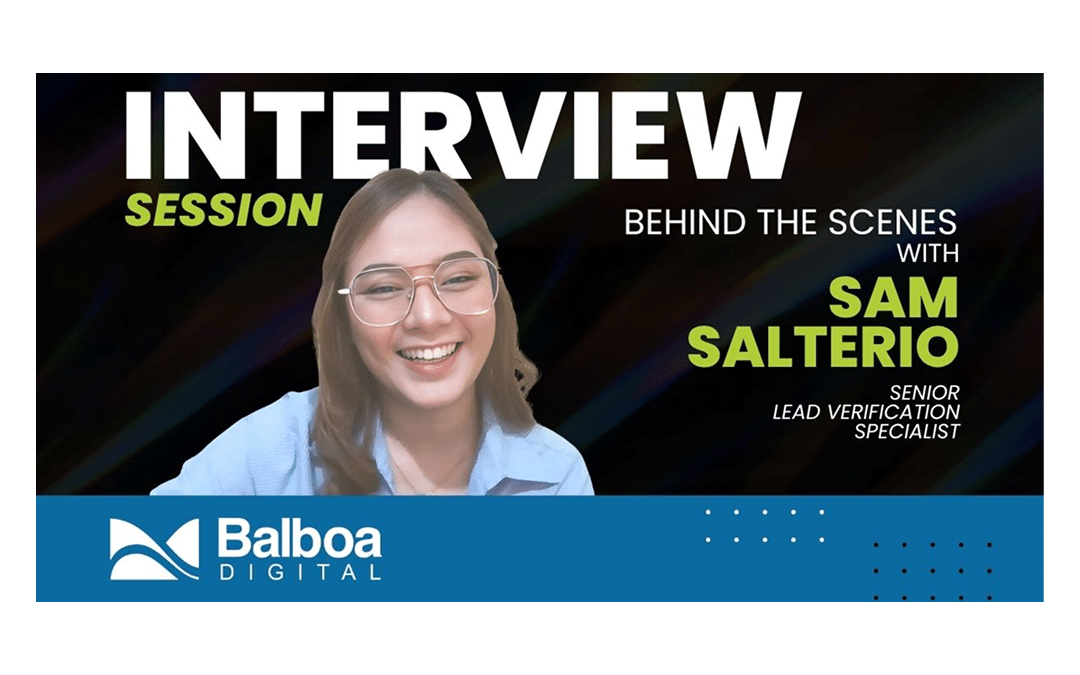 Behind the Scenes with Sam Salterio: A Journey of Growth and Innovation at Balboa Digital
